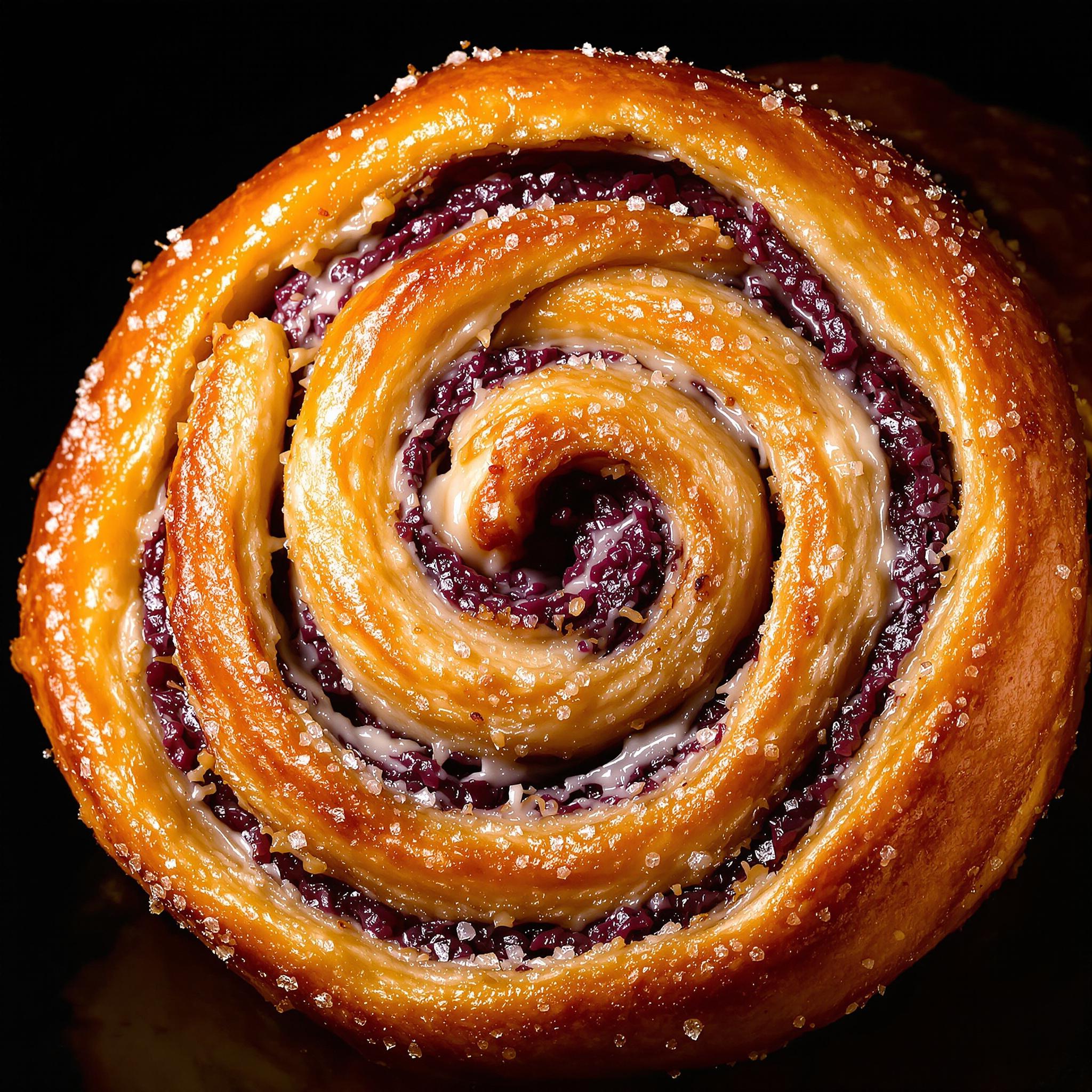 Filipino Ube Ensaymada