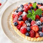 Fourth of July Berry Tart