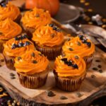 Halloween Pumpkin Cupcakes