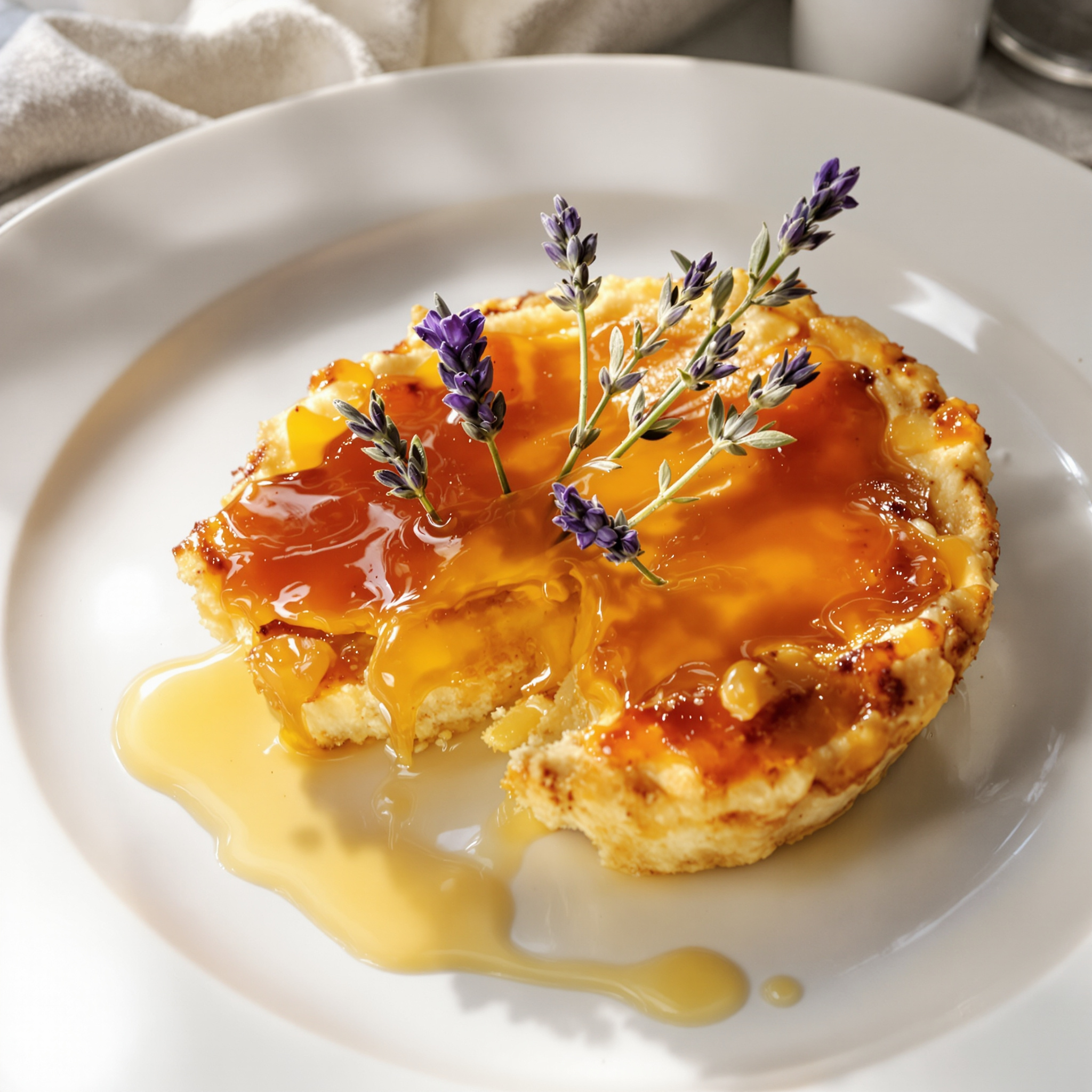 Honey Lavender Tart