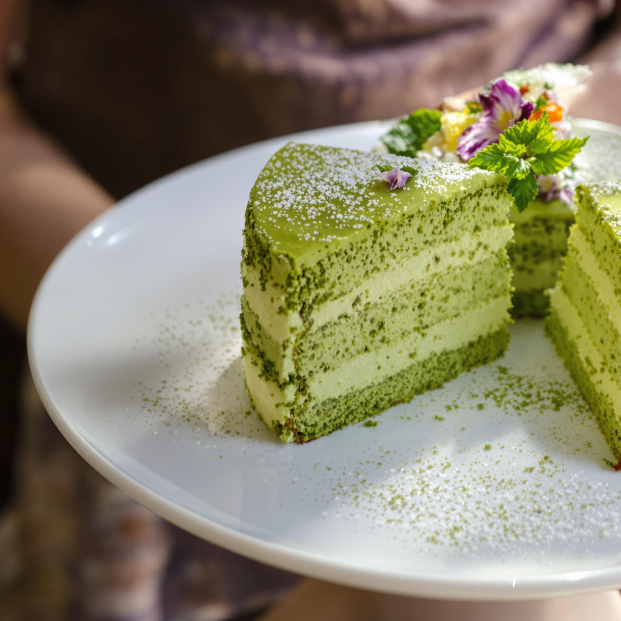 Matcha Green Tea Cake