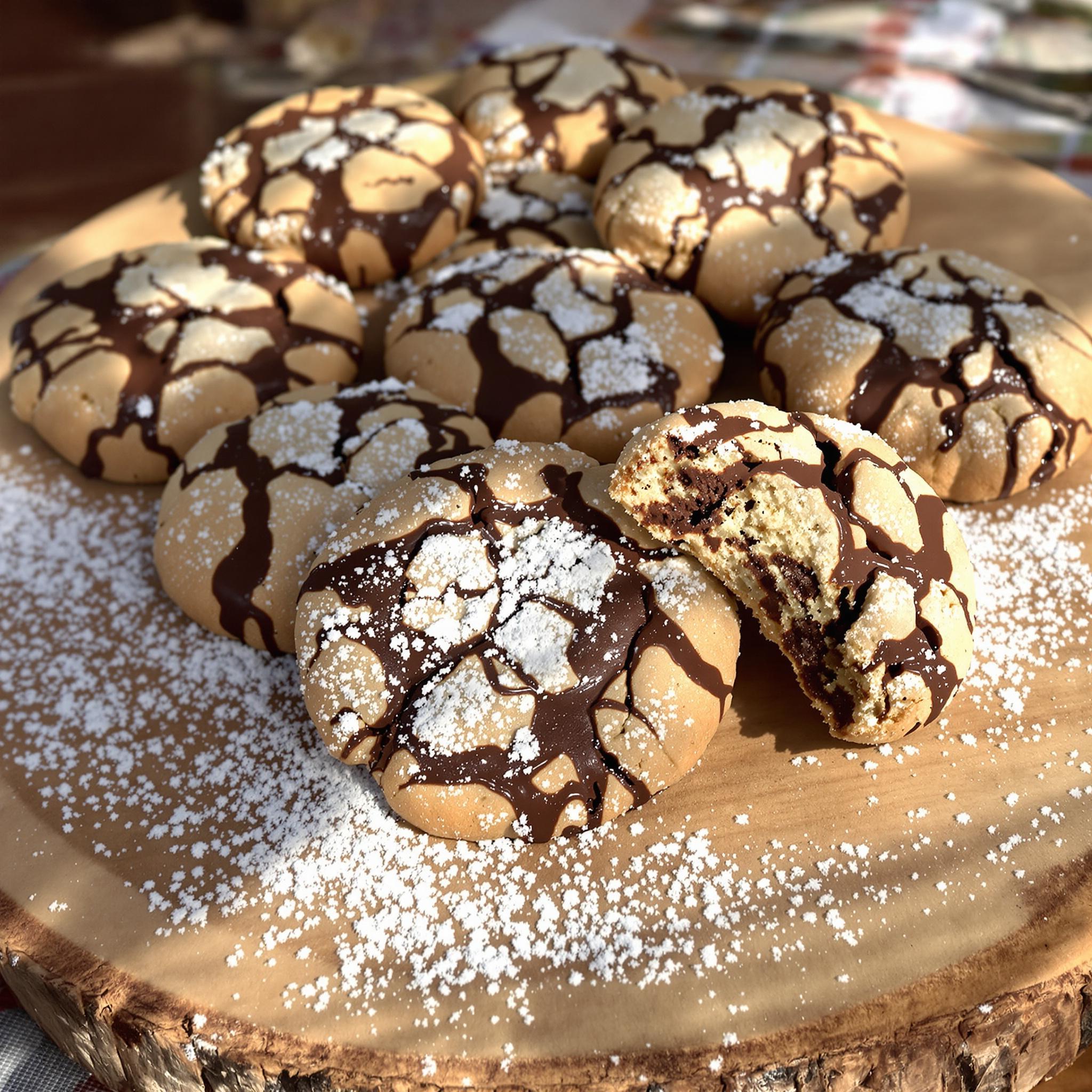 3-Ingredient Nutella Cookies