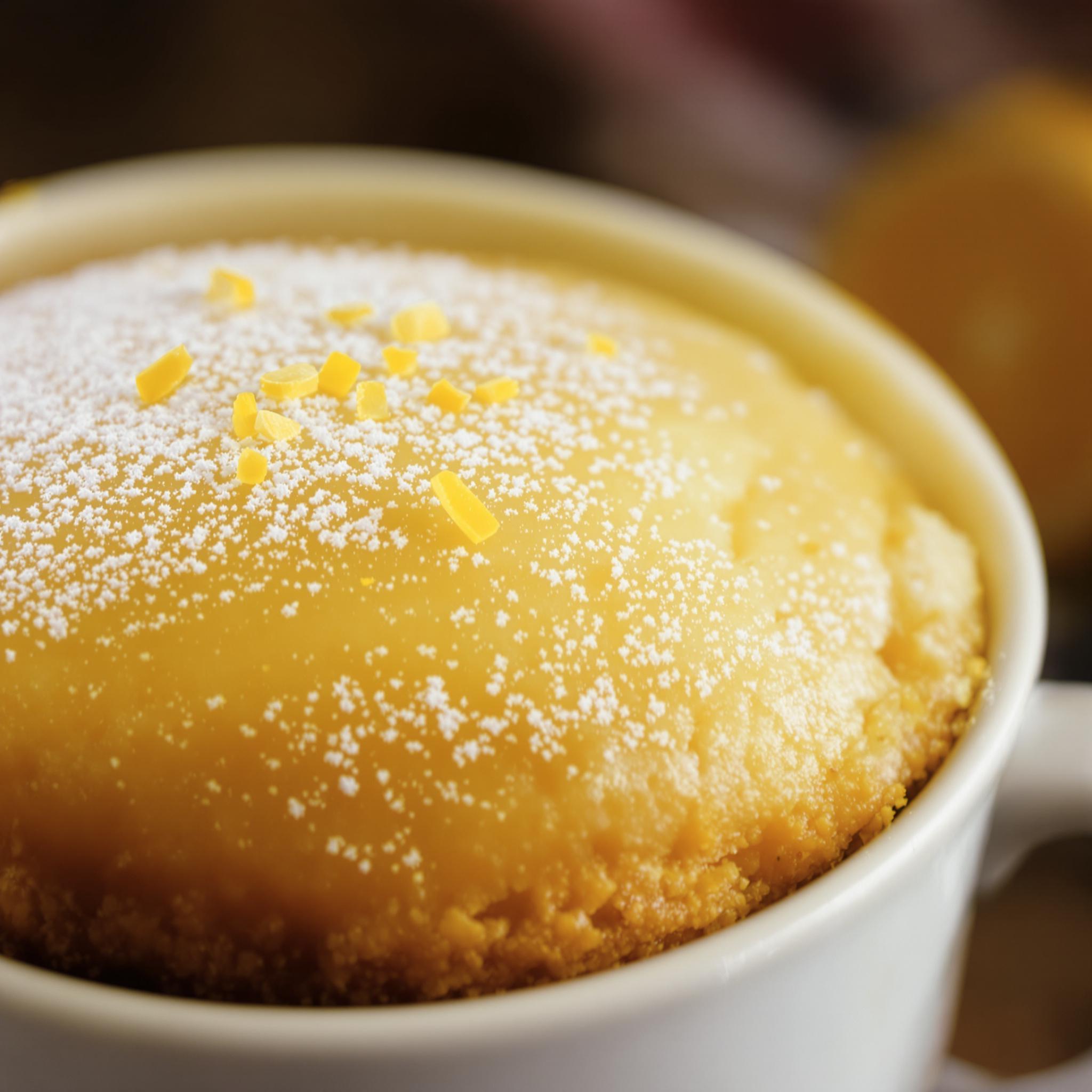 5-Minute Lemon Mug Cake