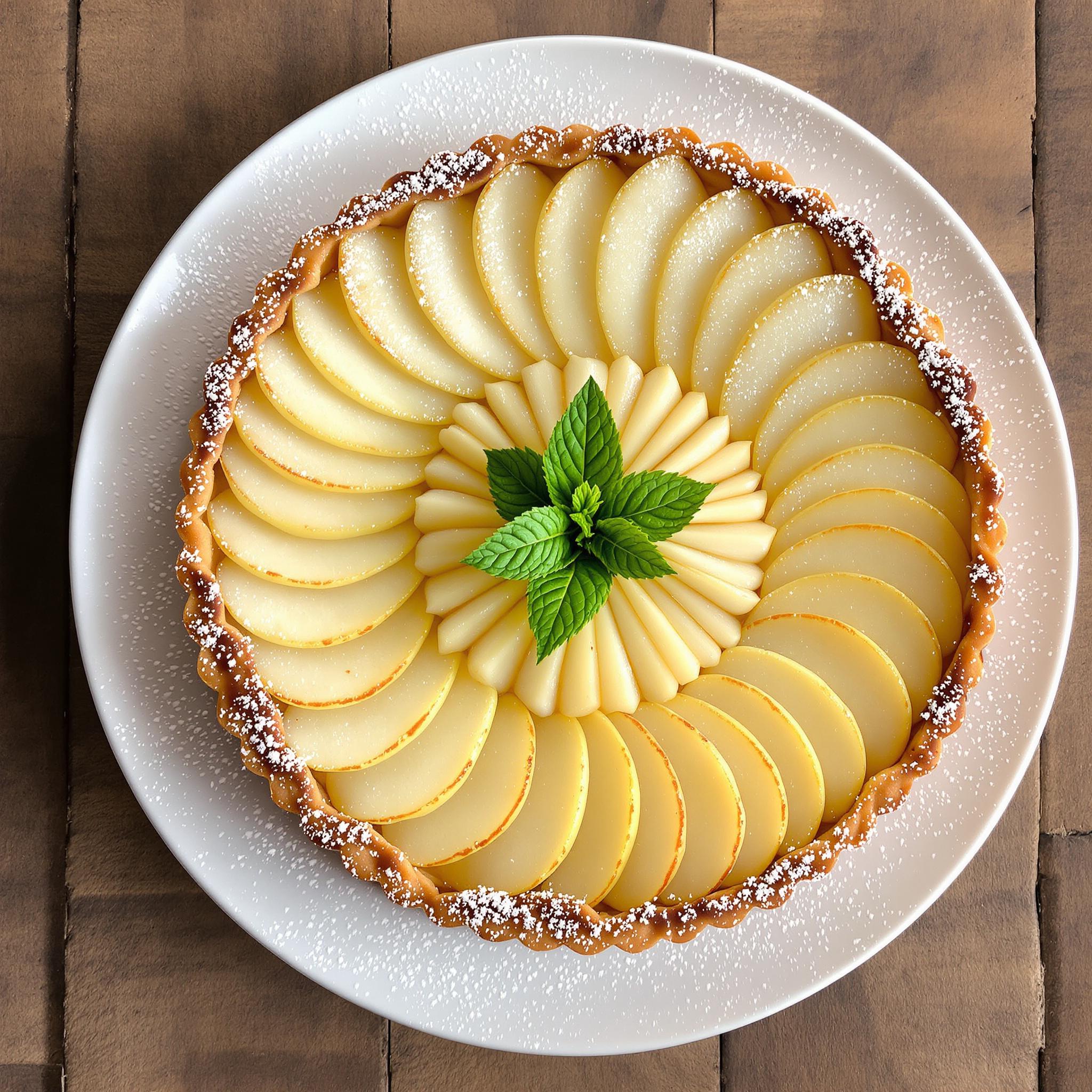 Almond Pear Tart