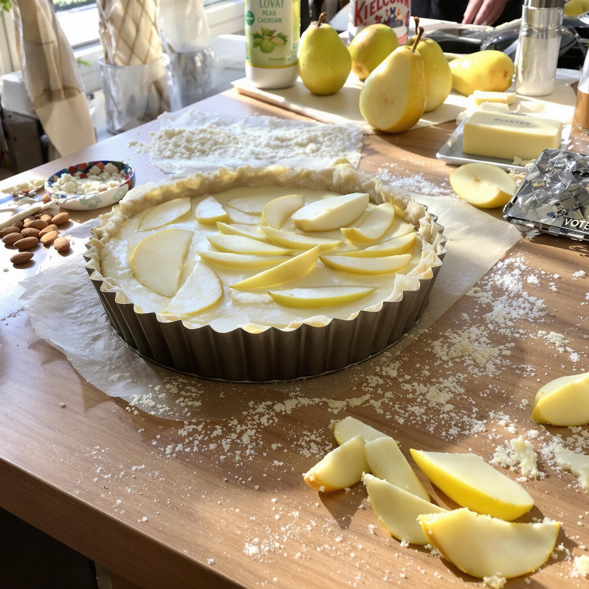 Almond Pear Tart