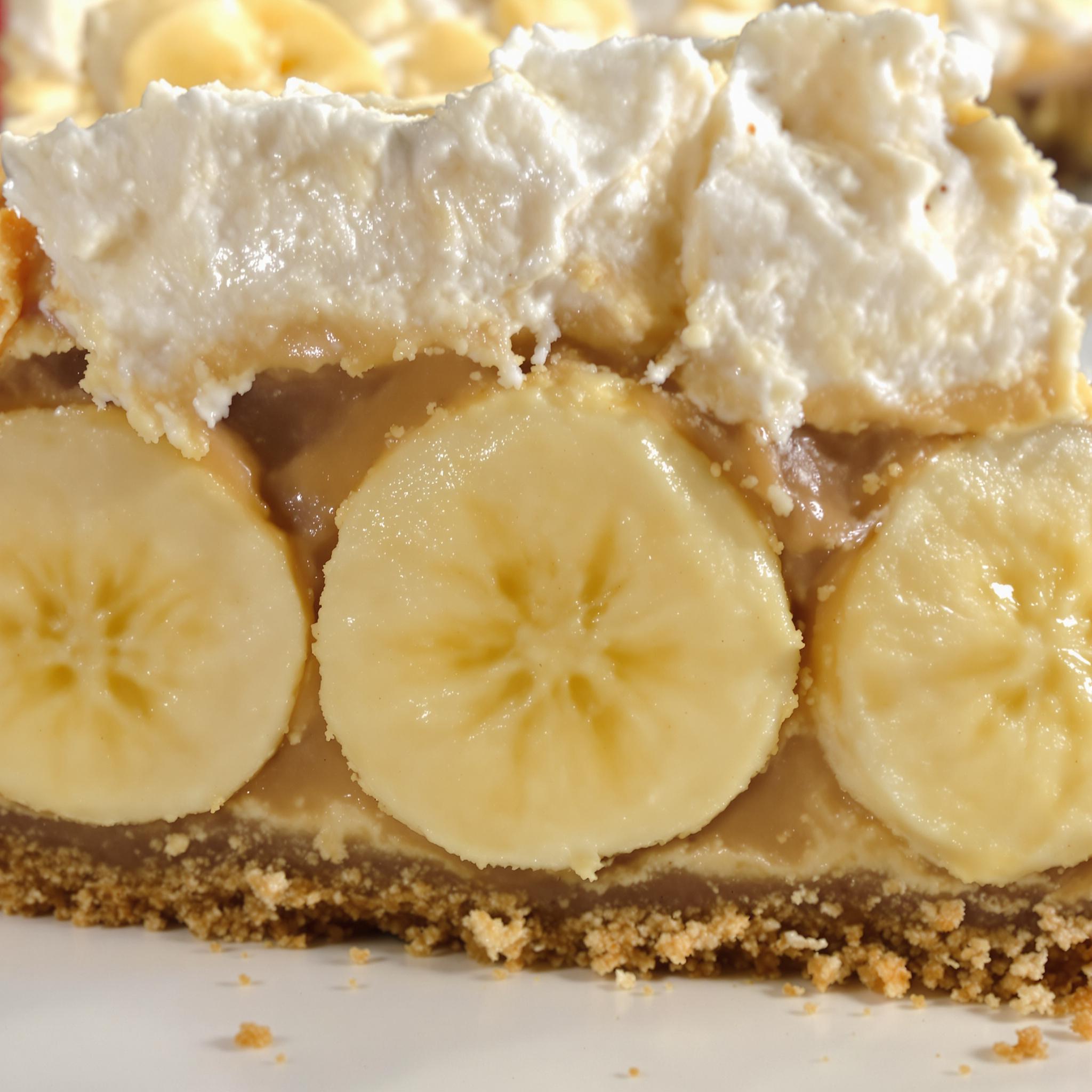Banana Cream Pie (No-Bake)