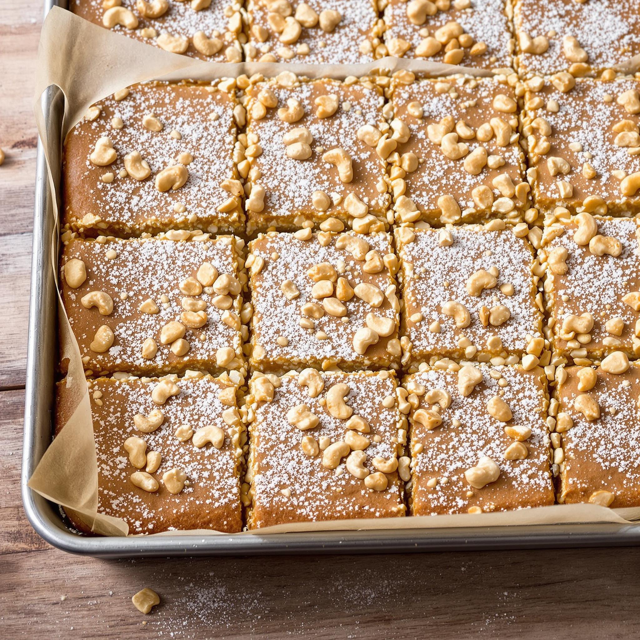 Cashew Butter Blondies