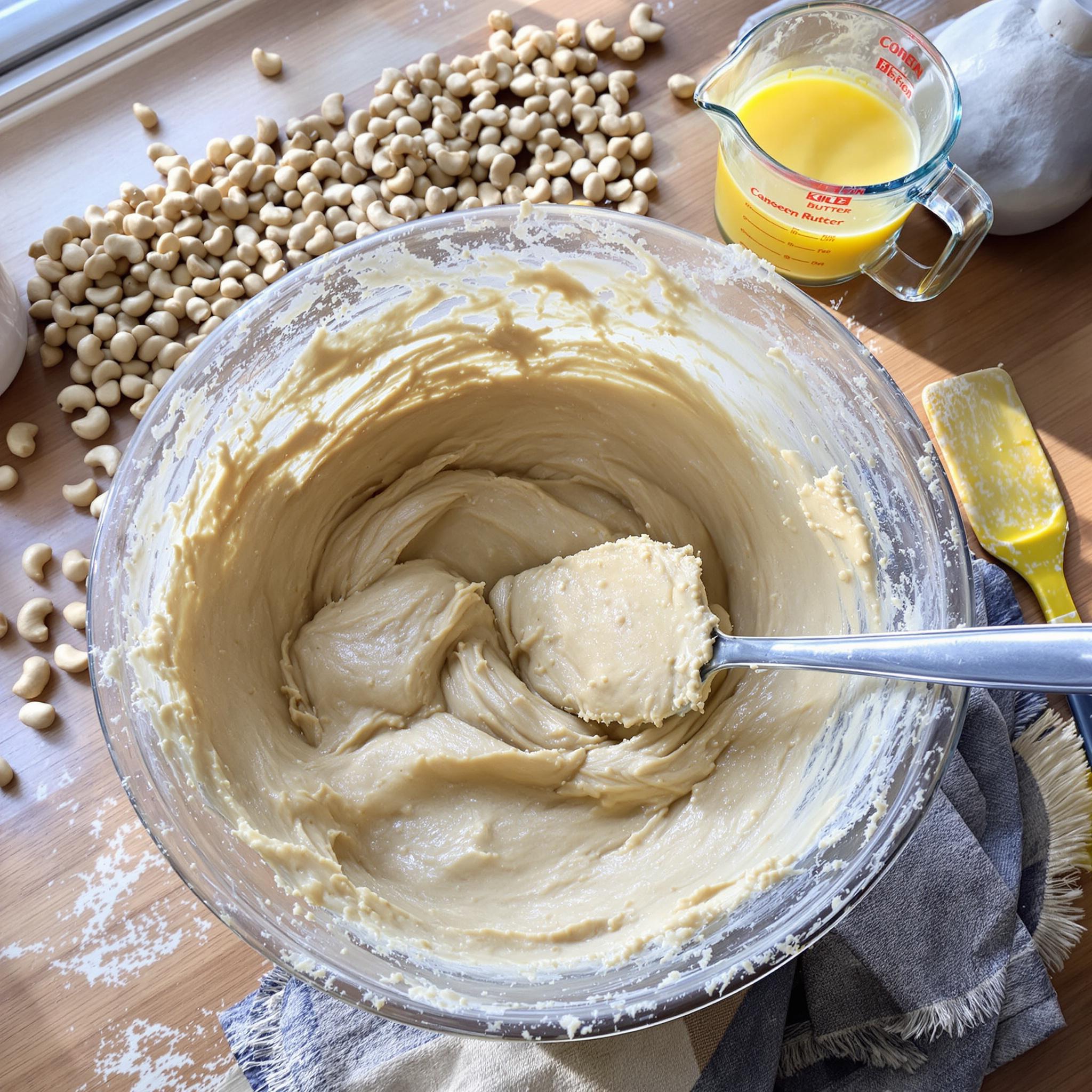 Cashew Butter Blondies