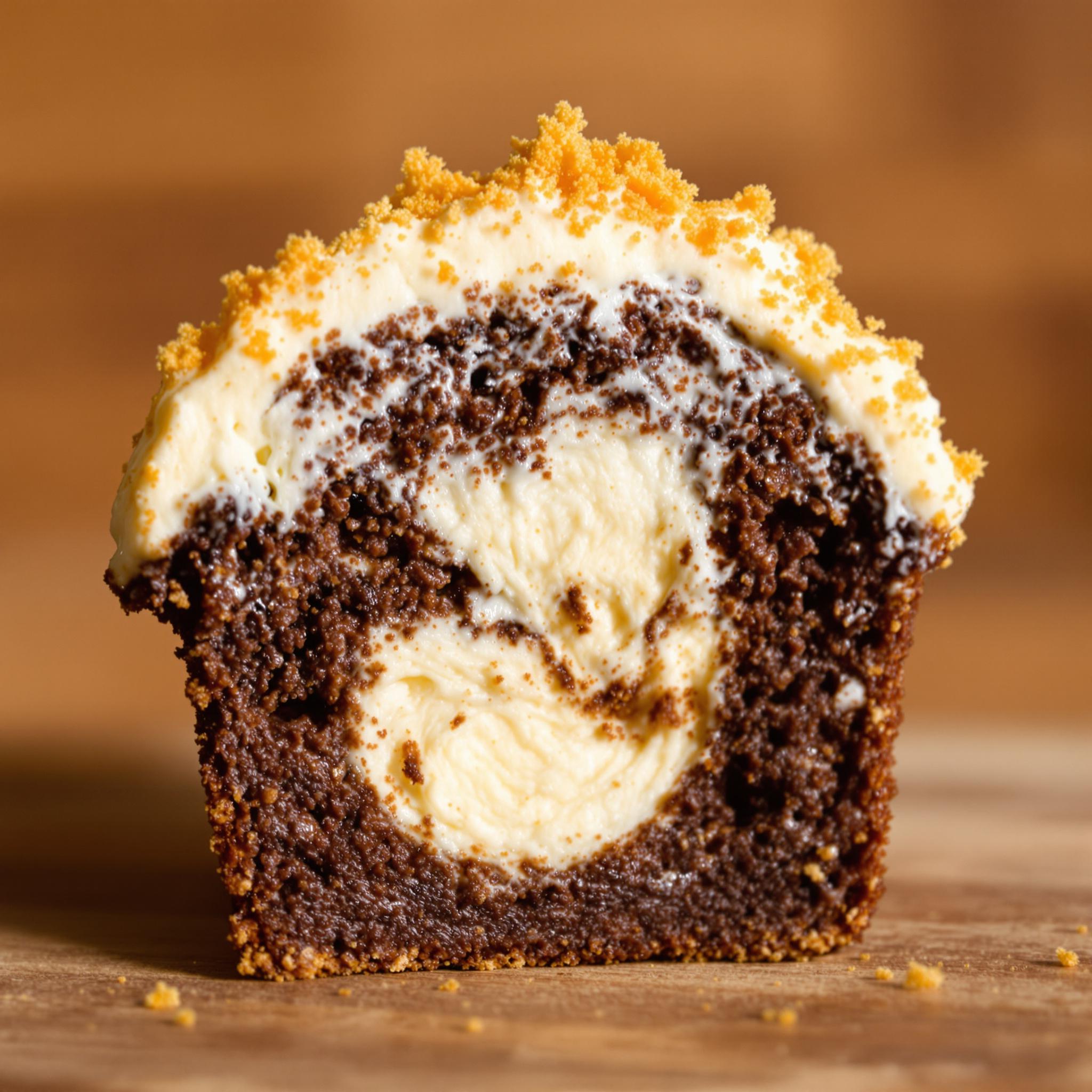 Cheesecake Brownie Cupcakes