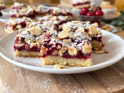 Cherry Almond Bars: Delightful Dessert to Savor!