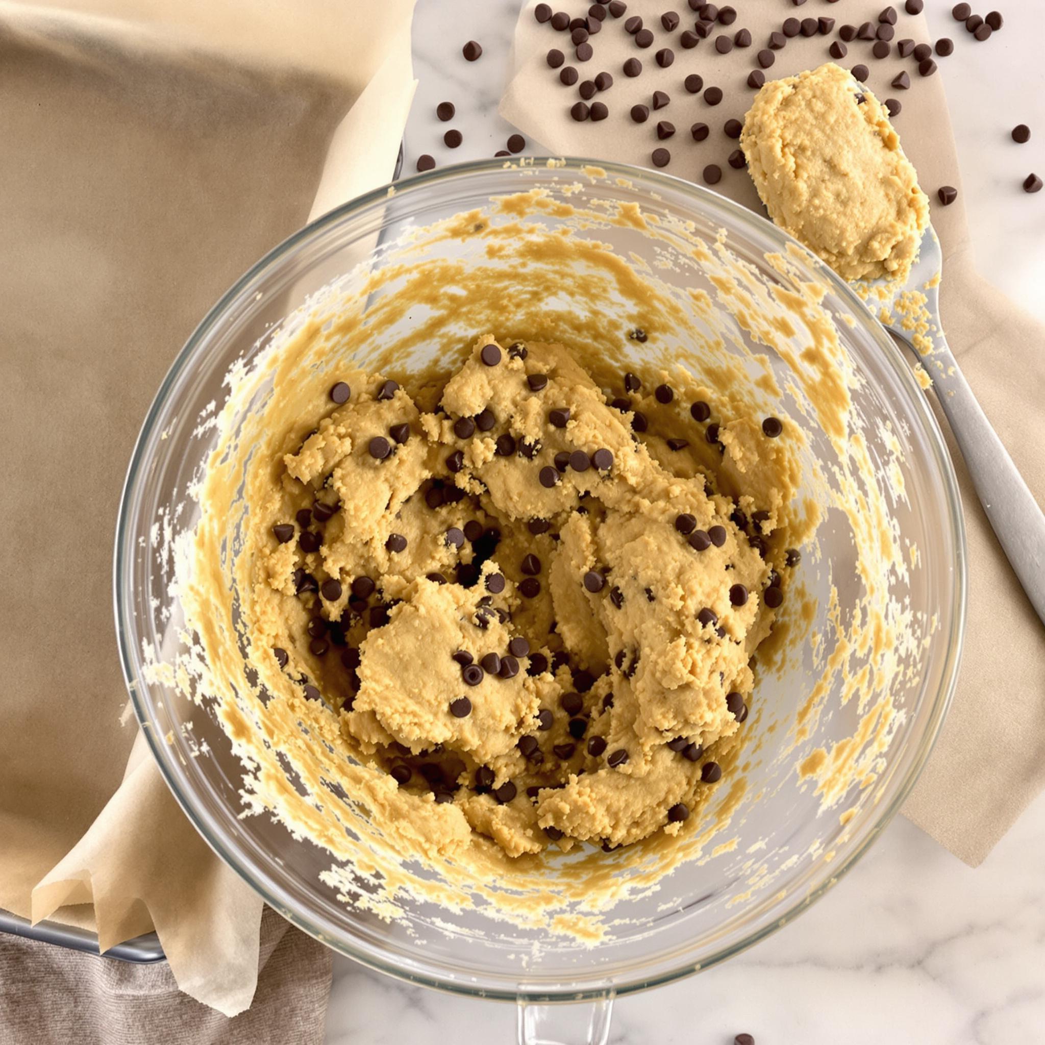 Chocolate Chip Cookie Dough Bars