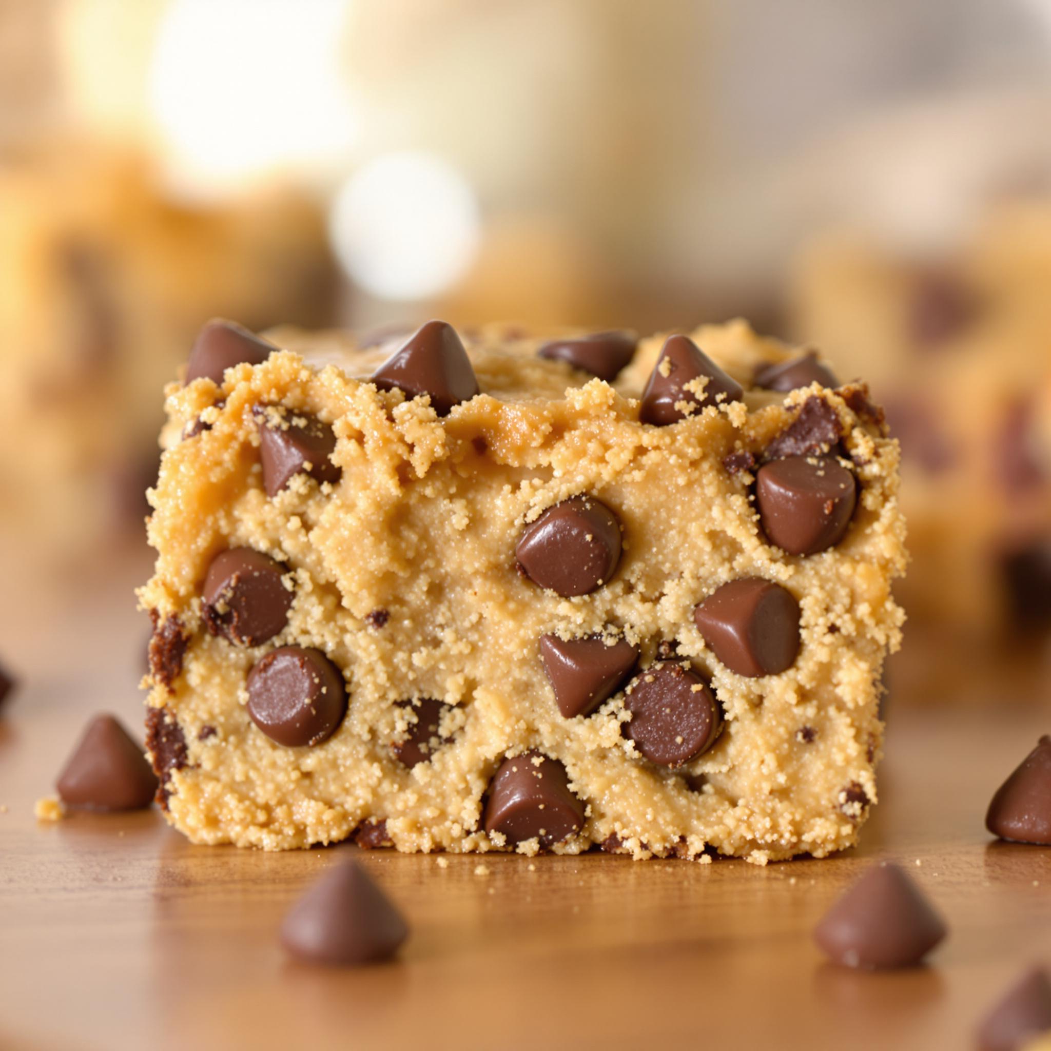 Chocolate Chip Cookie Dough Bars