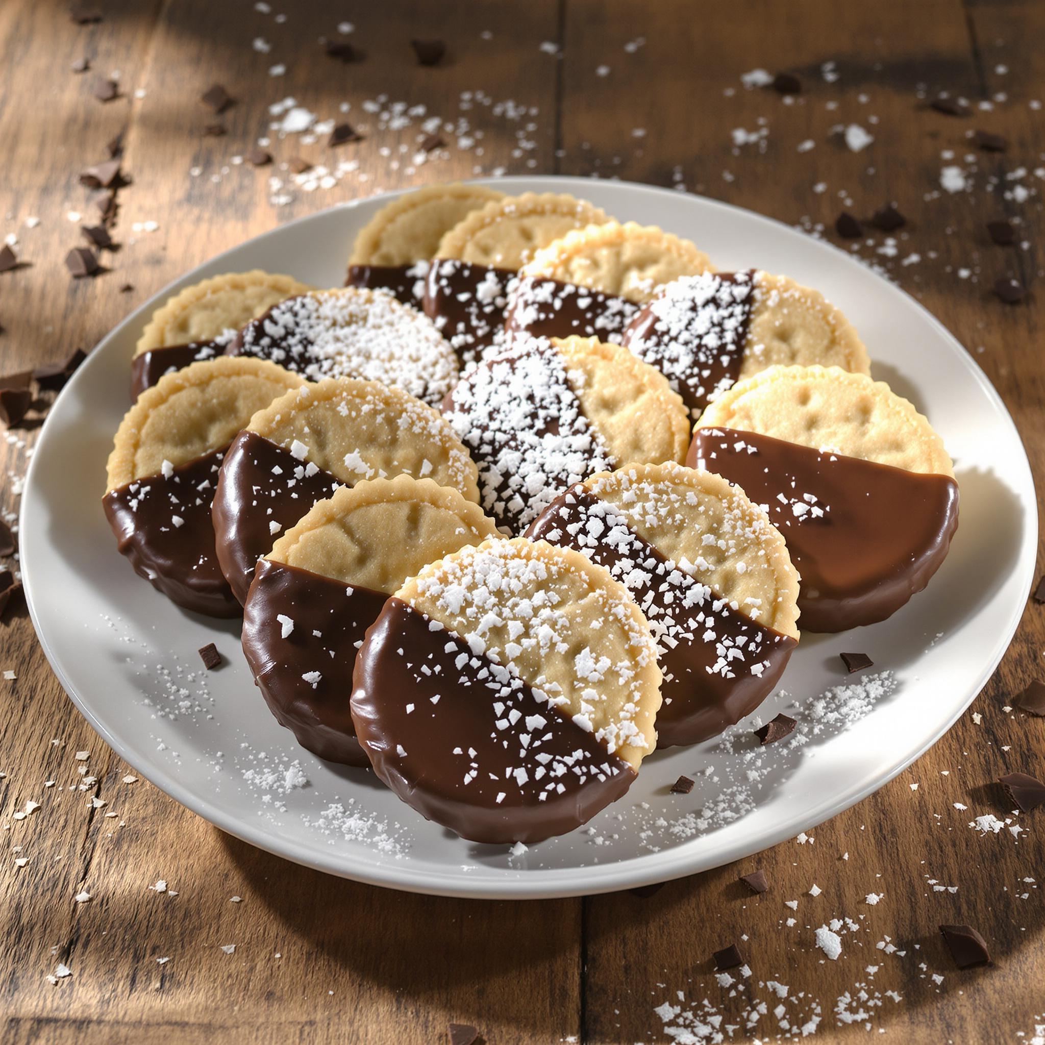 Chocolate Dipped Shortbread
