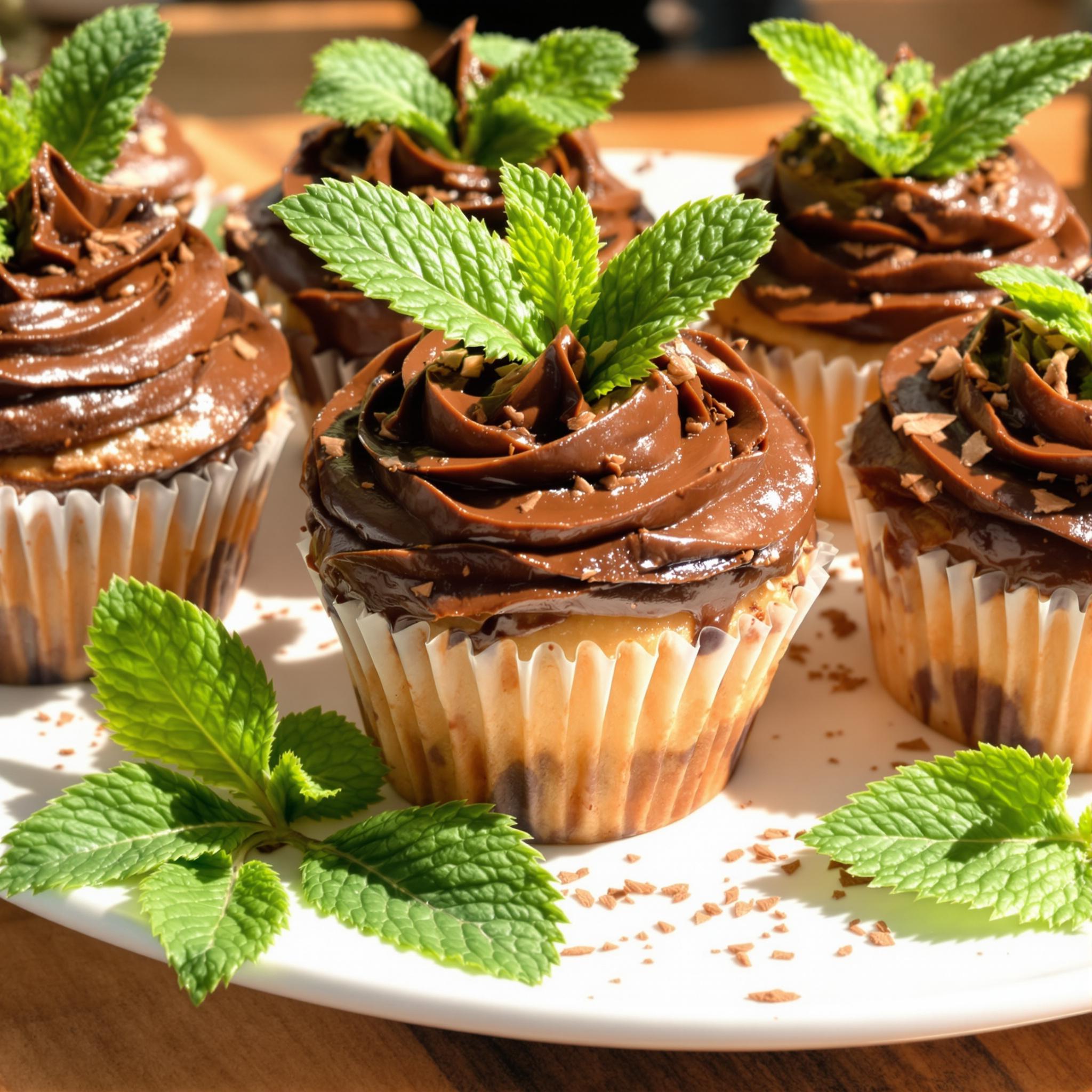 Chocolate Mint Cupcakes