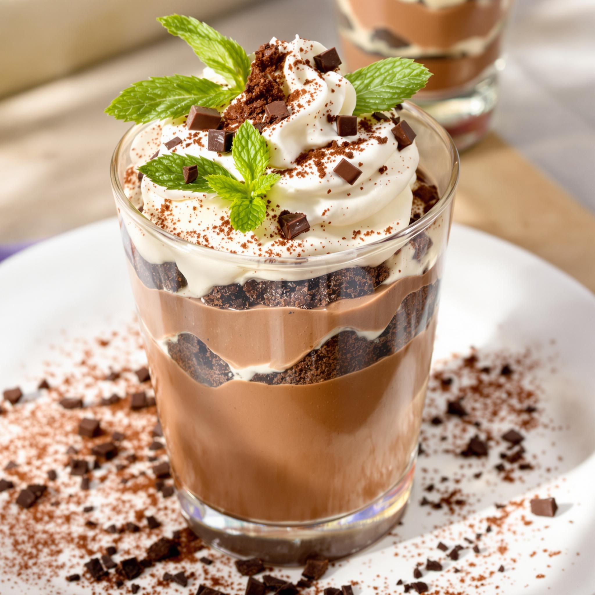 Chocolate Pudding Parfaits