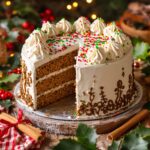 Christmas Gingerbread Cake