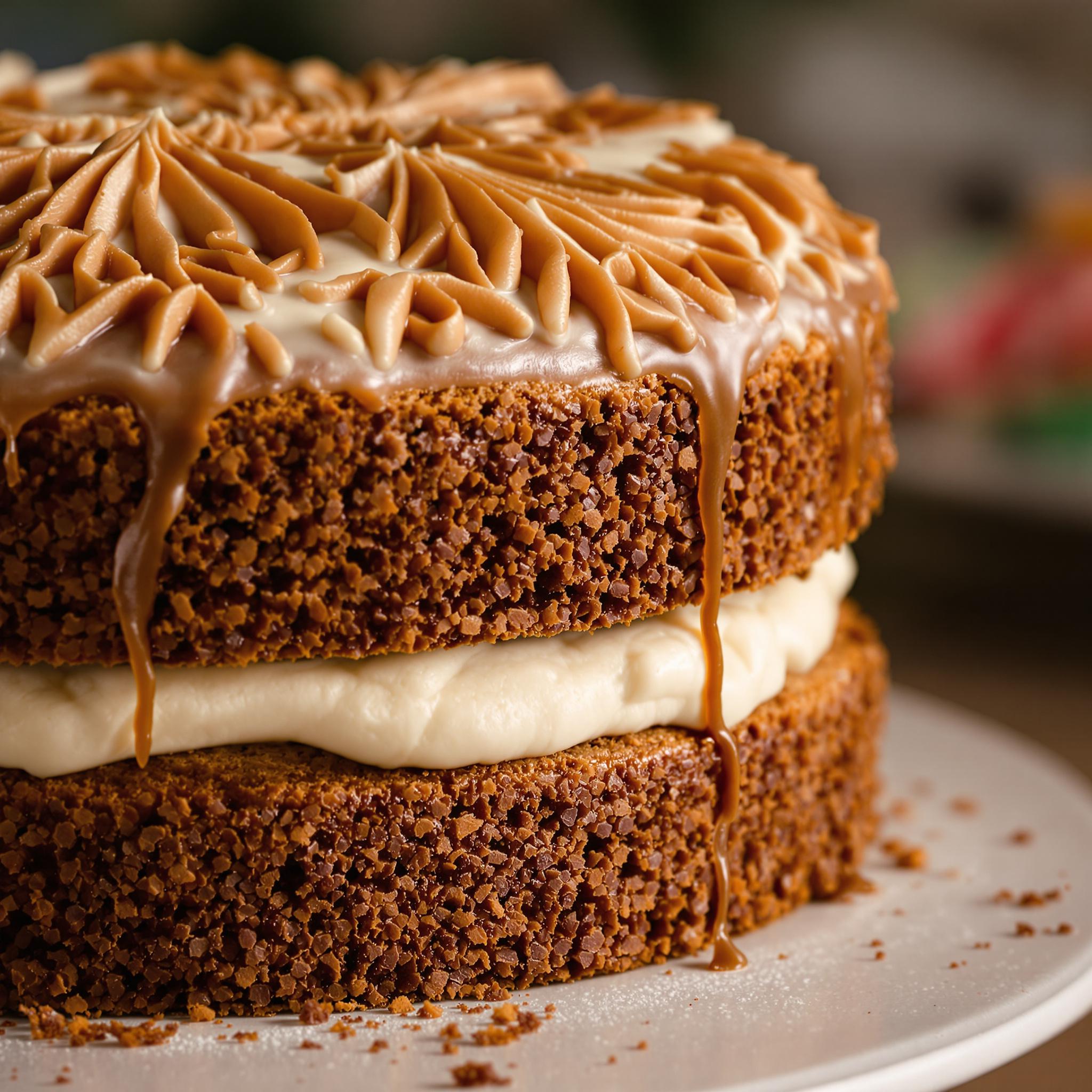 Christmas Gingerbread Cake