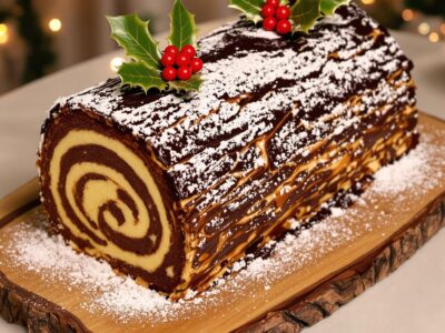 Christmas Yule Log: Delightful Dessert for the Holidays!