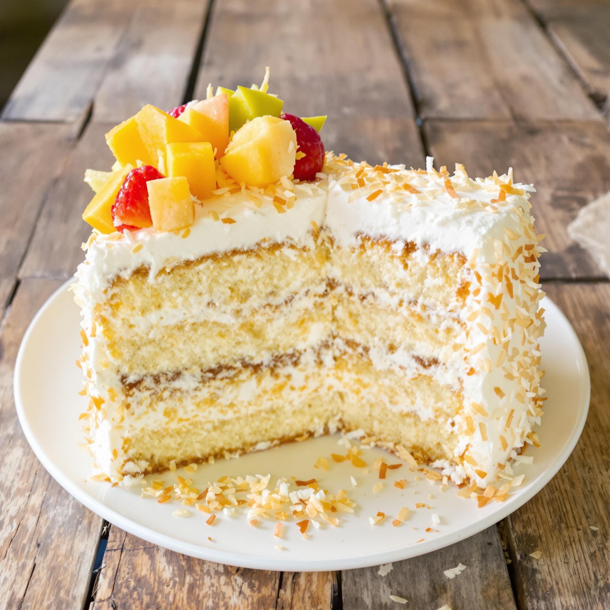 Coconut Cream Cake