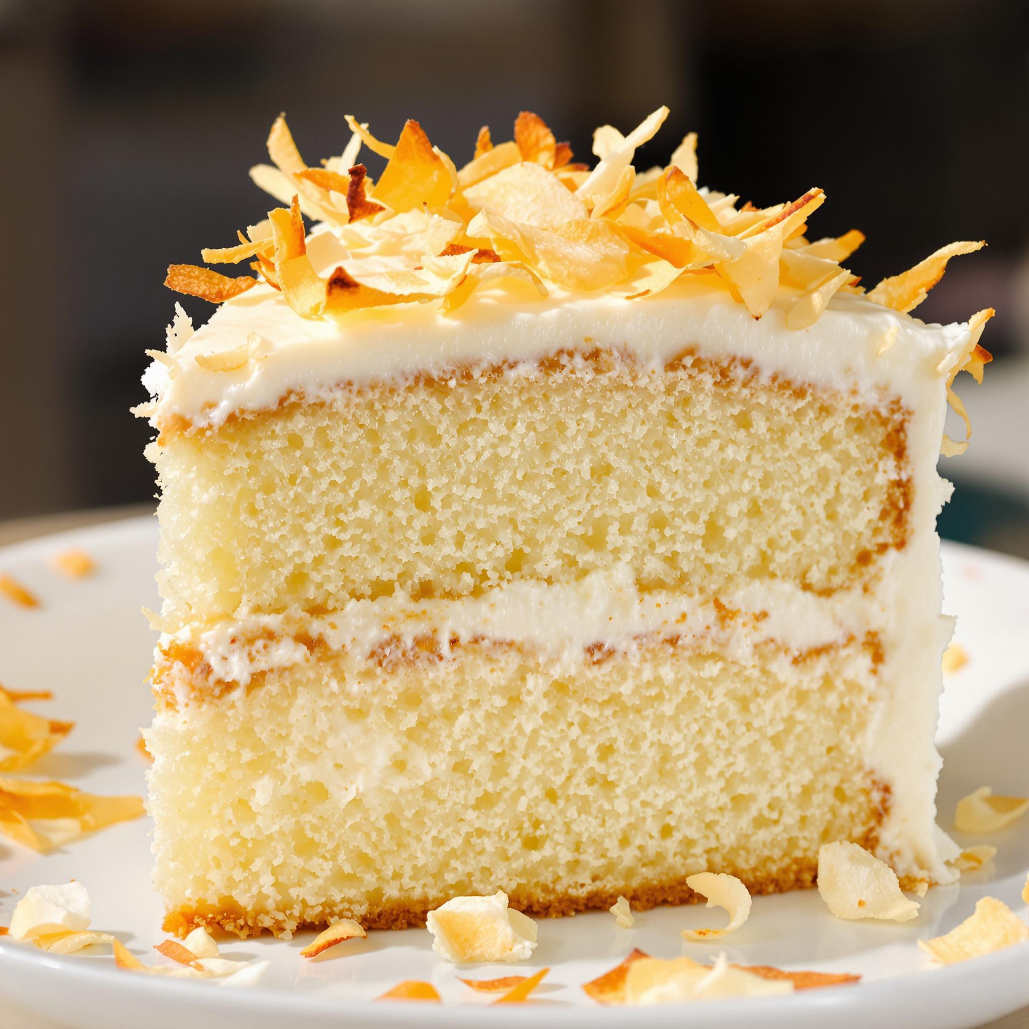 Coconut Cream Cake