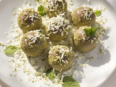 Coconut Matcha Truffles: Delightful Green Treats!