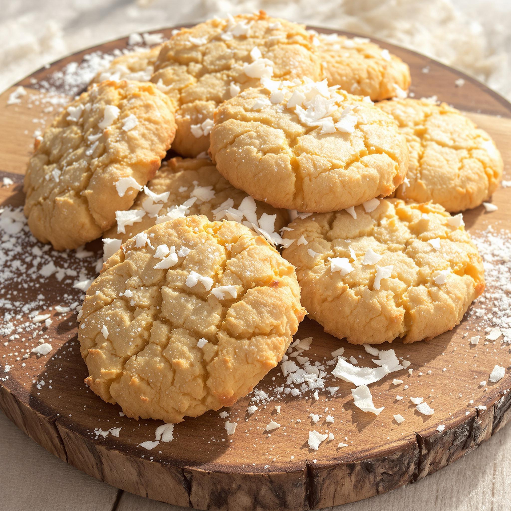 Coconut Oat Cookies