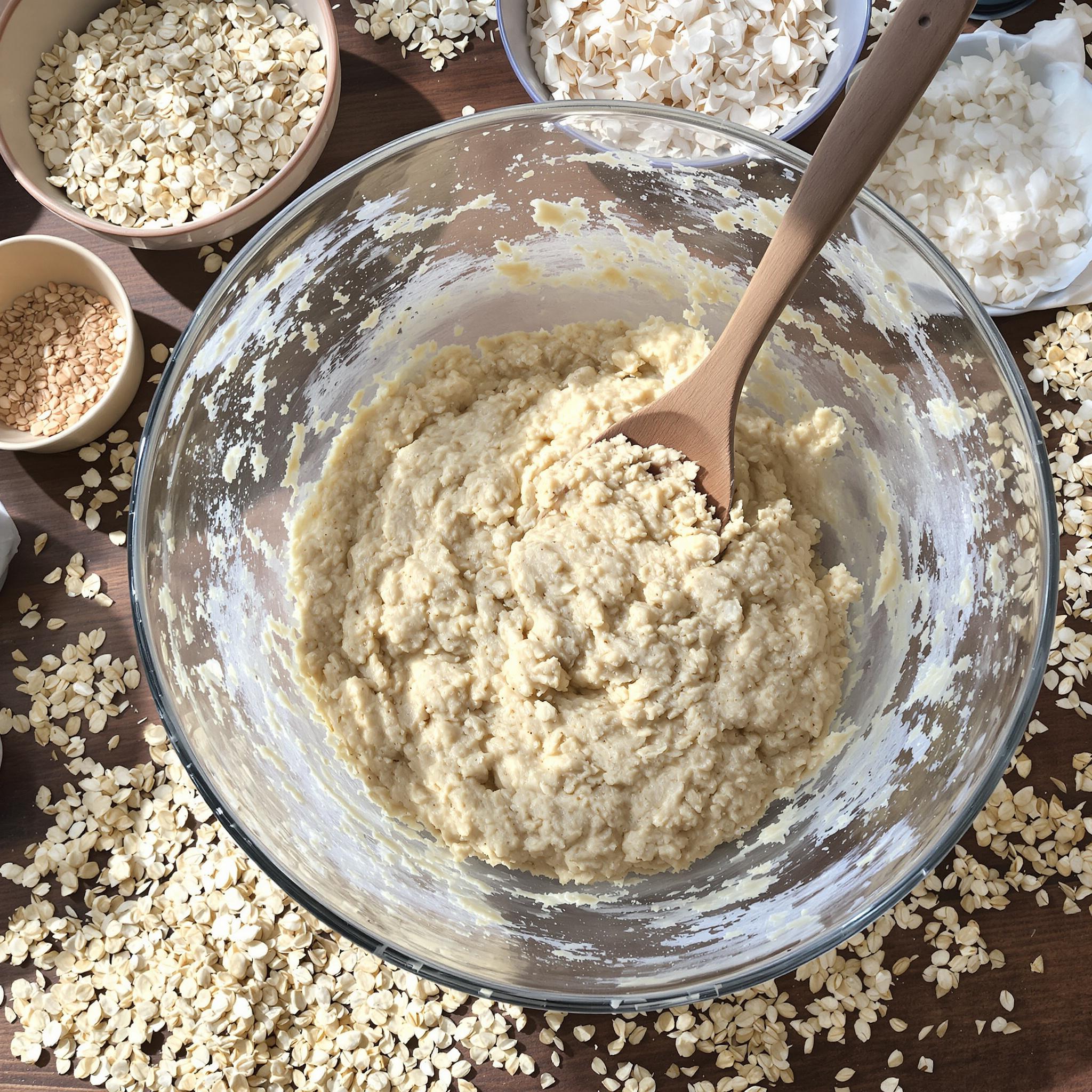 Coconut Oat Cookies