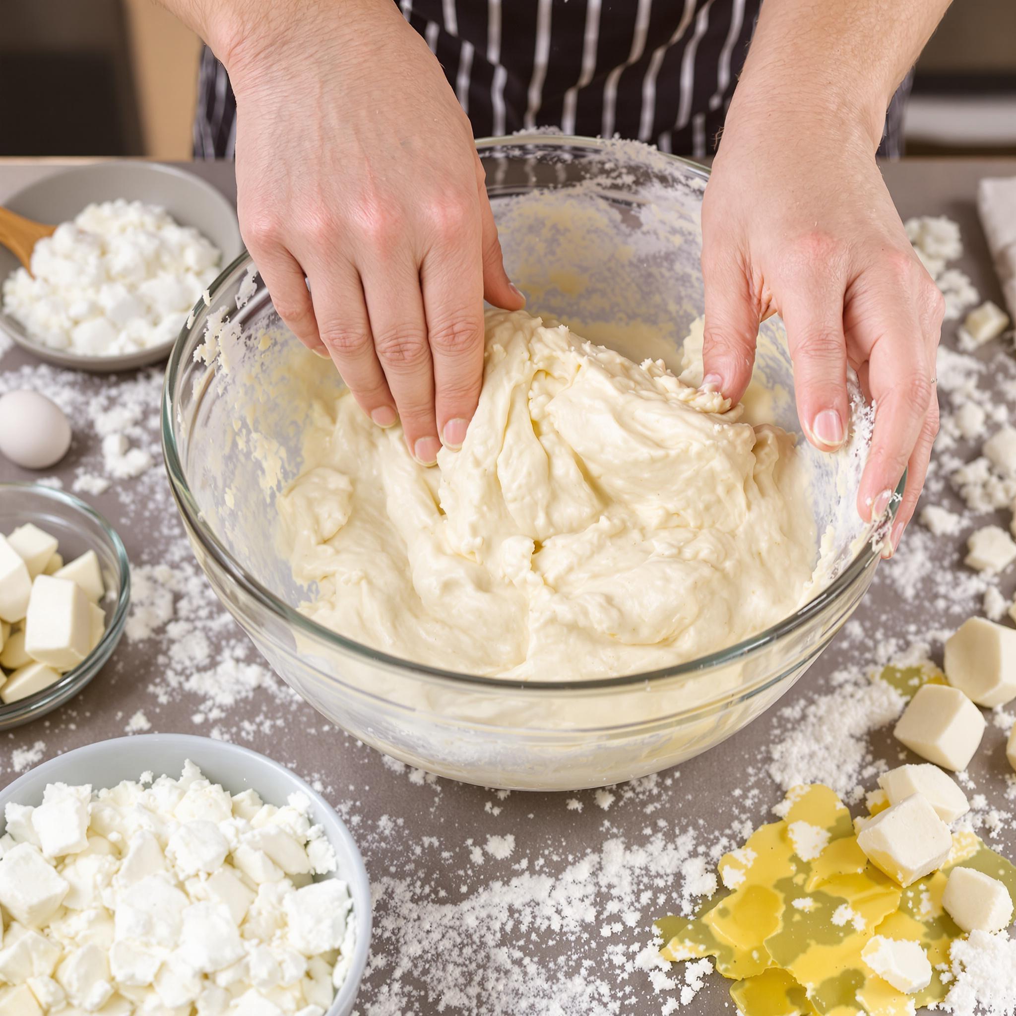 Cottage cheese bread