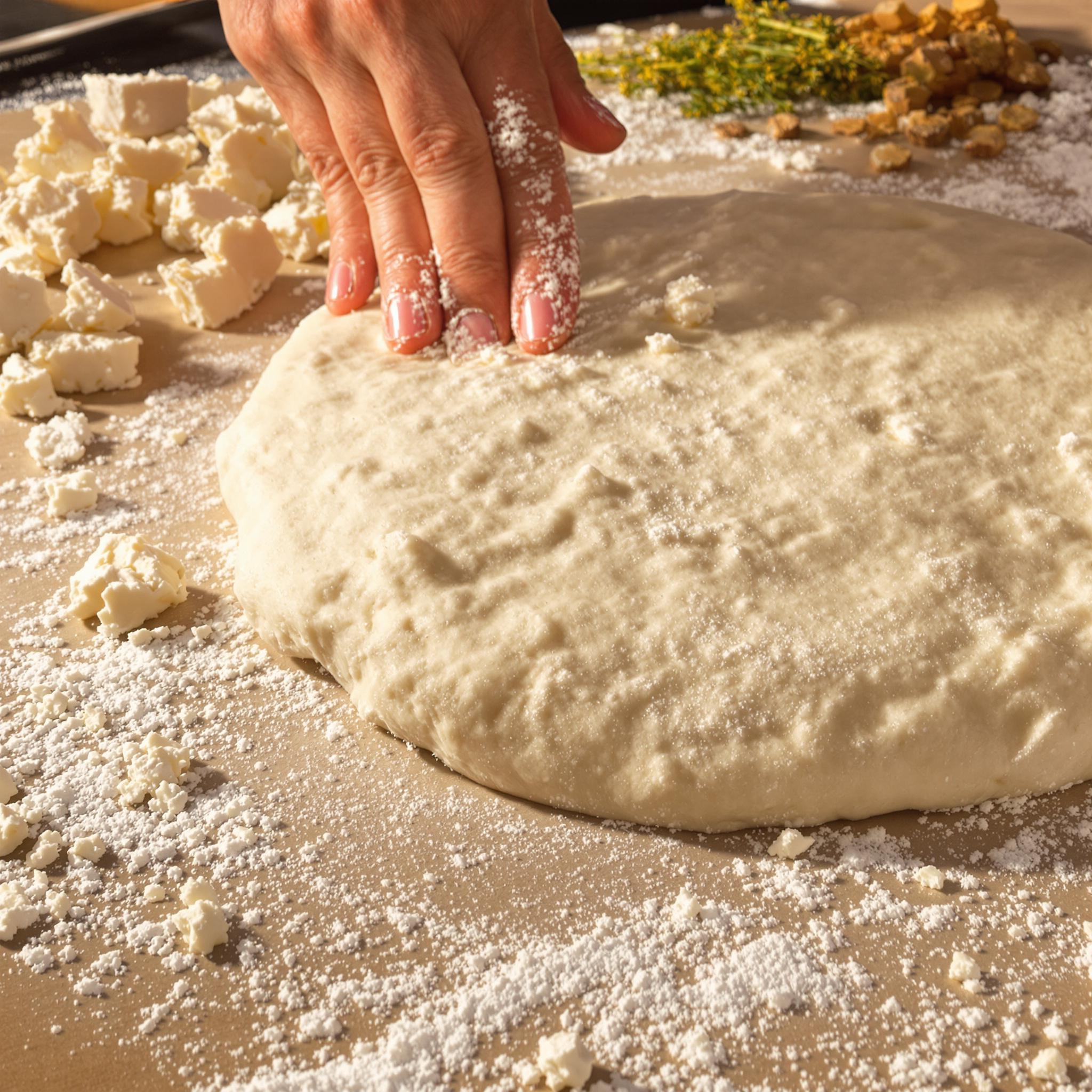 Cottage cheese flatbread