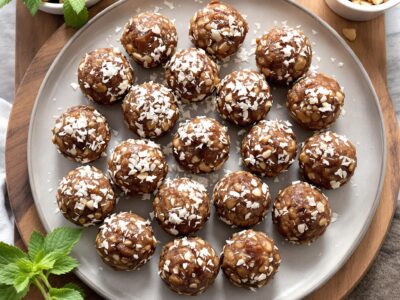 Date & Walnut Energy Bites: Fuel Your Day Naturally!