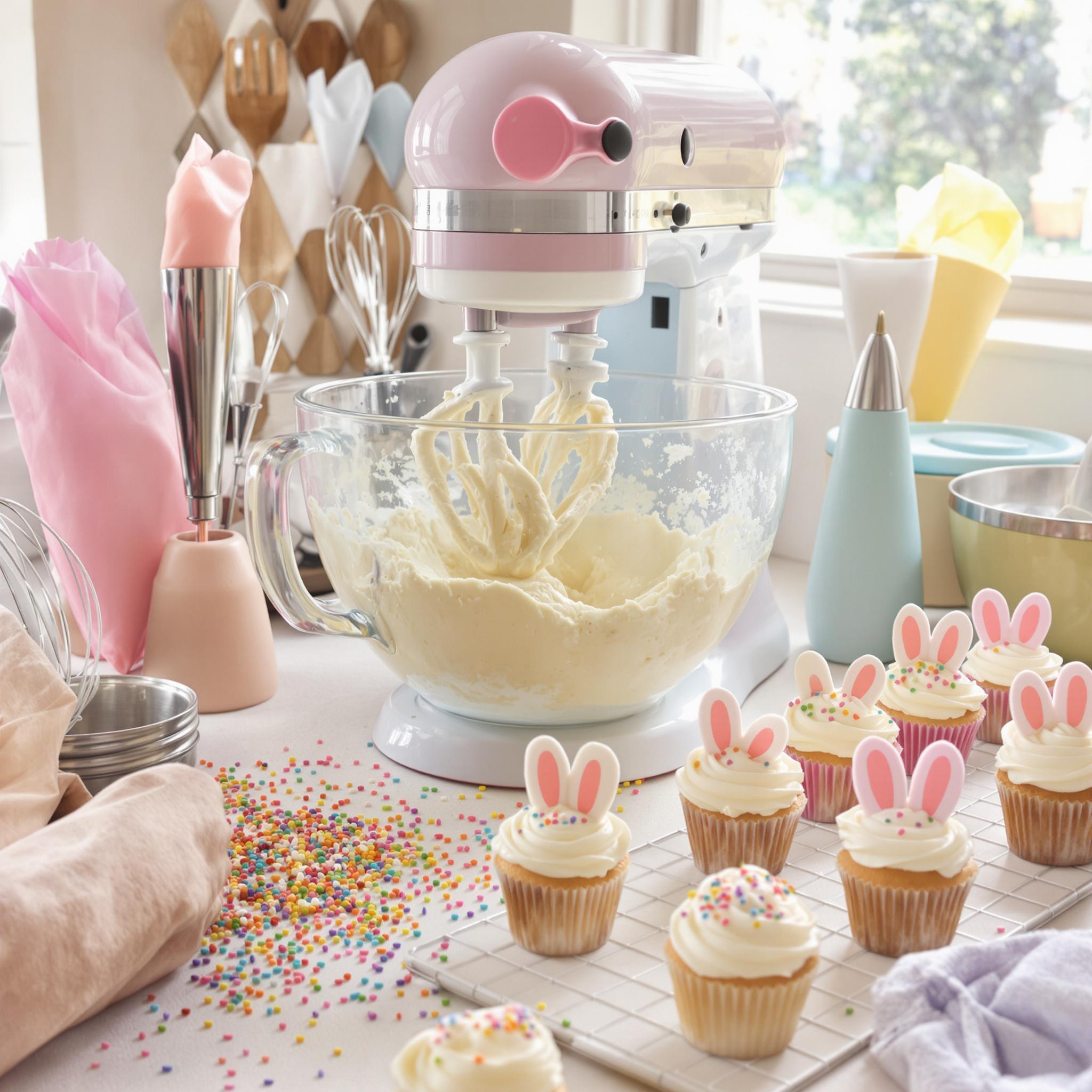 Easter Bunny Cupcakes
