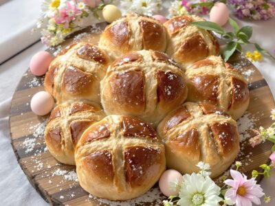 Easter Hot Cross Buns: Deliciously Spiced Treats!