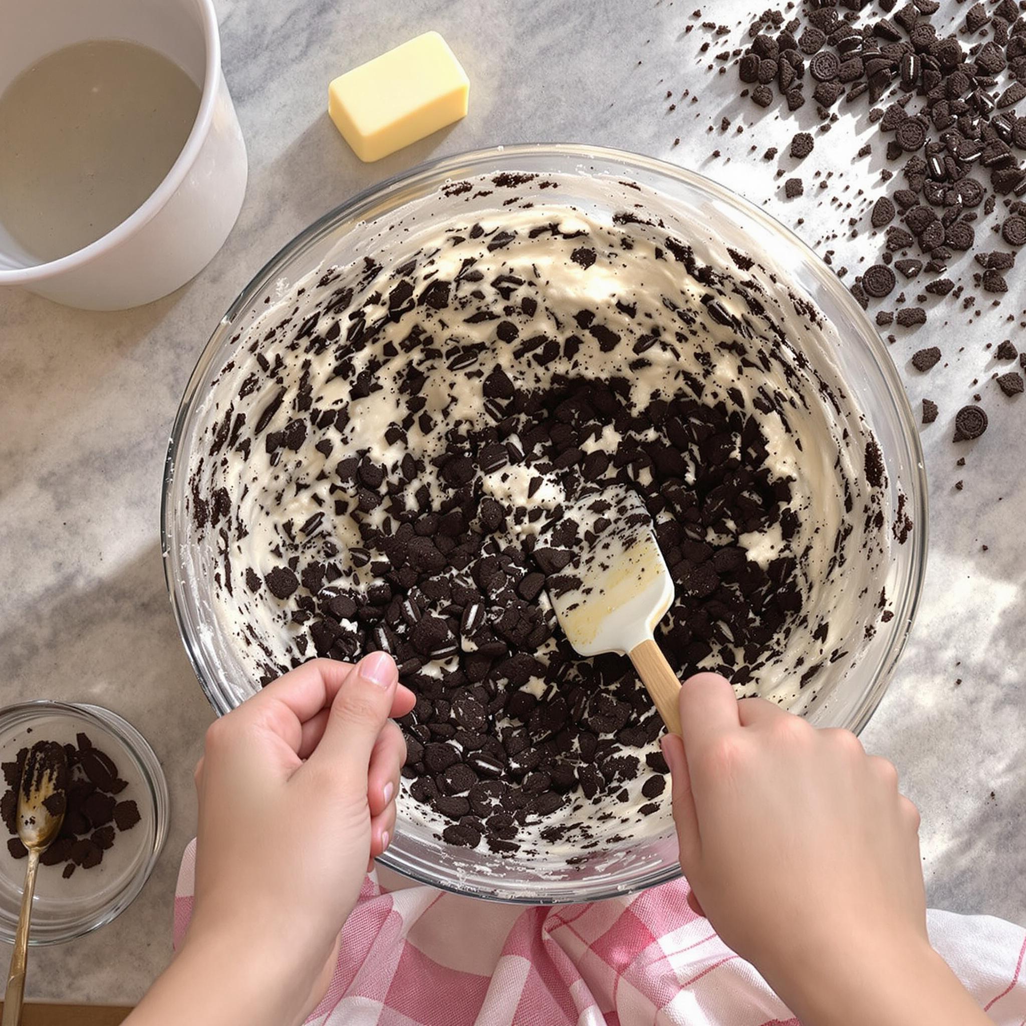 Hos to make oreo pie crust no-bake
