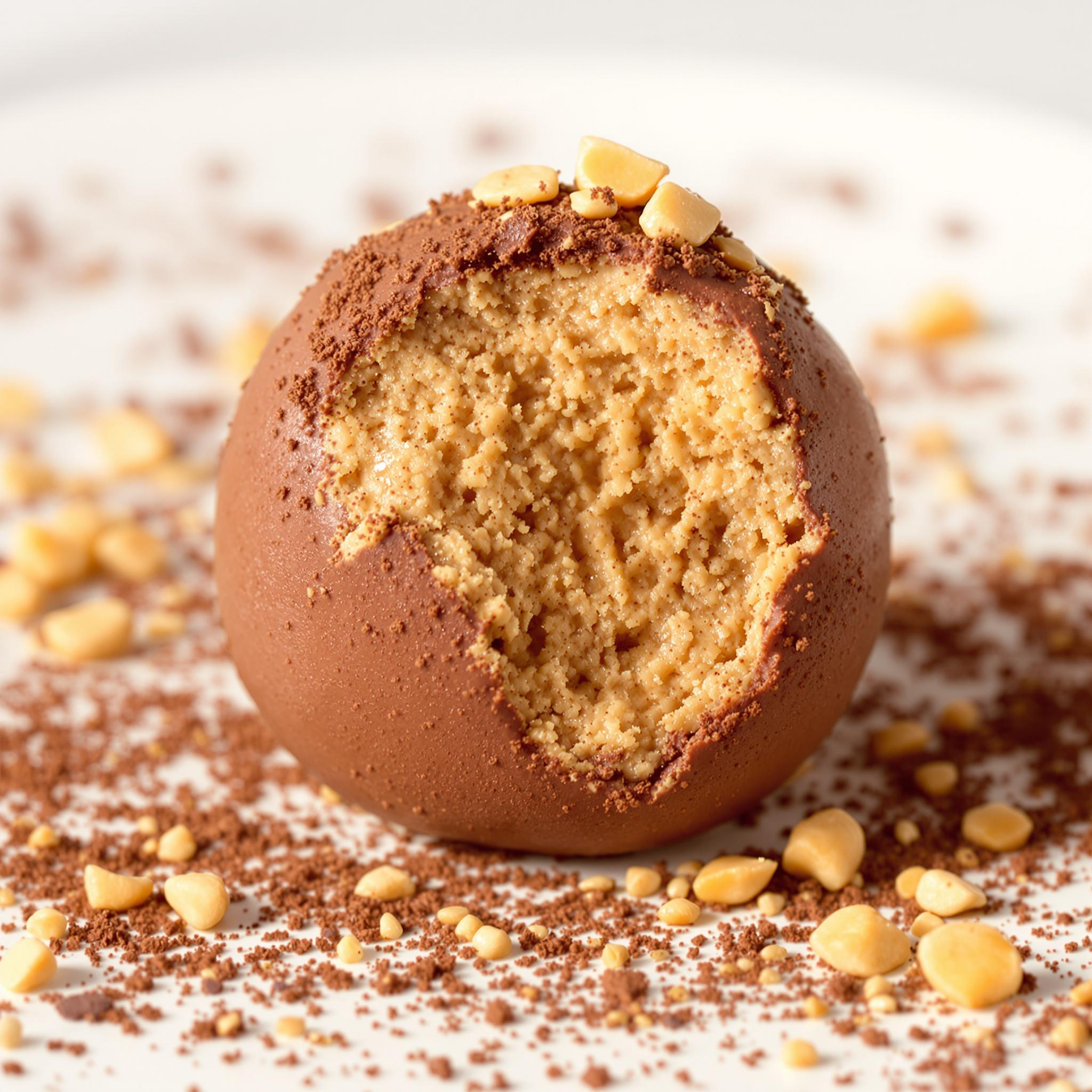 No-bake peanut butter cheescake balls