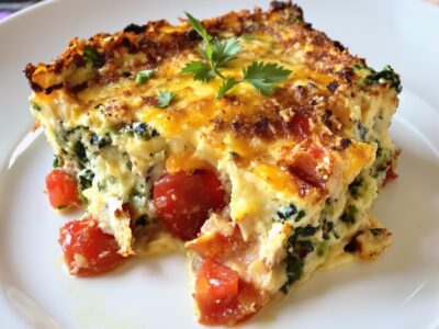 Veggie Egg Bake: Wholesome & Delicious Brunch Delight!