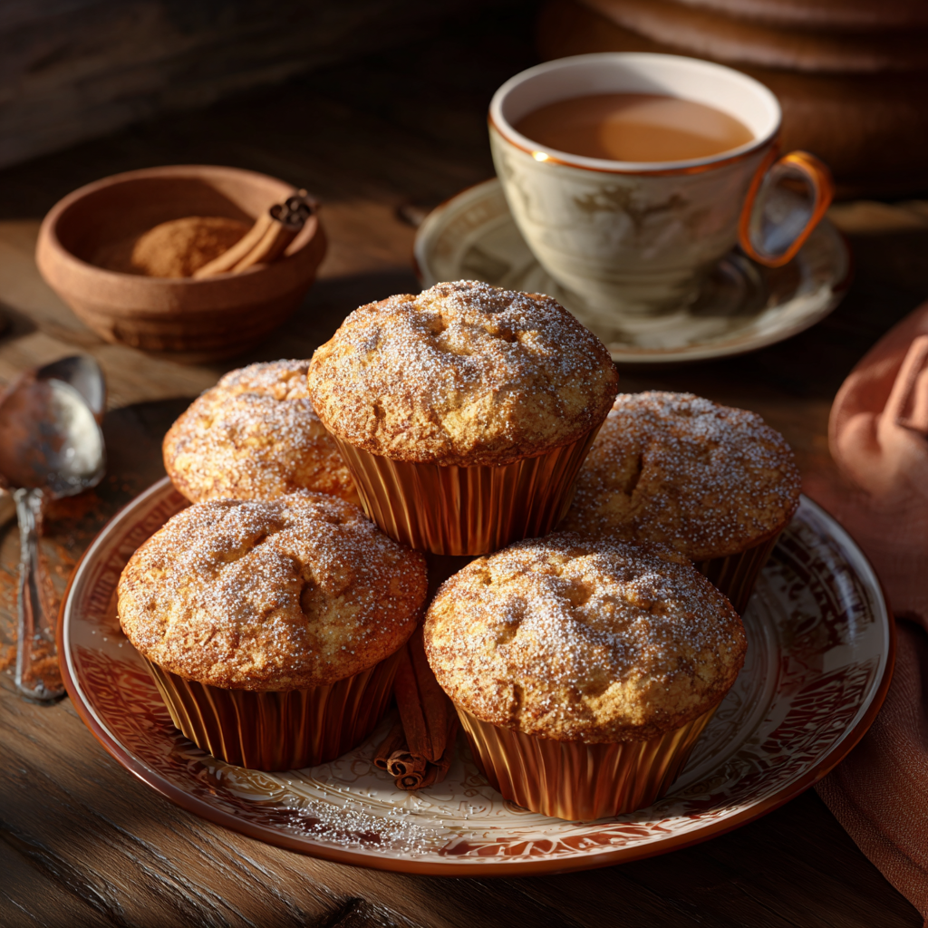 butter rum muffin recipe