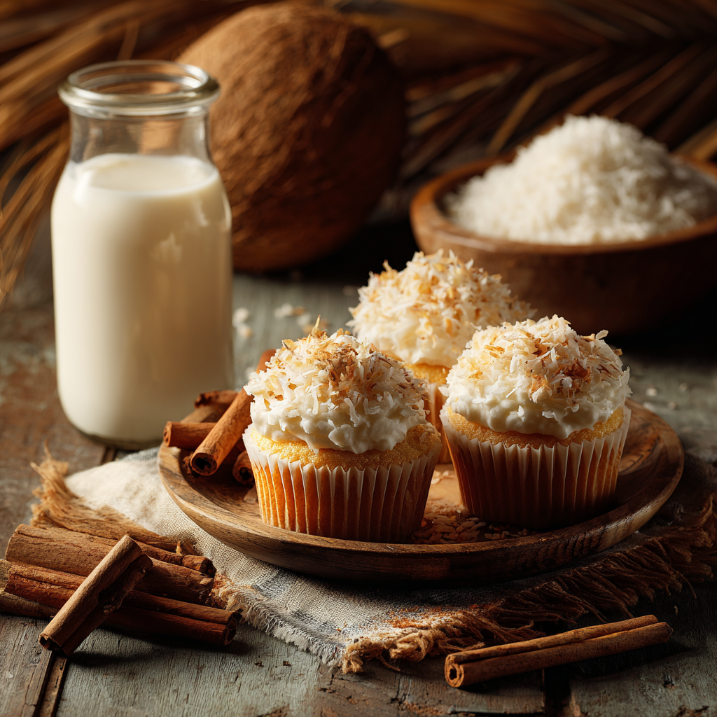 coquito cupcake recipe