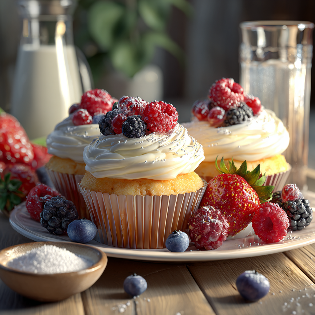 milk free cupcake recipe