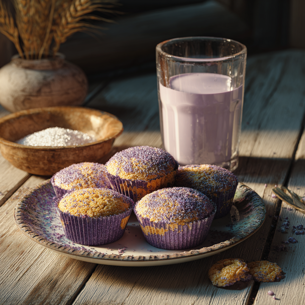 purple yam cupcake recipe