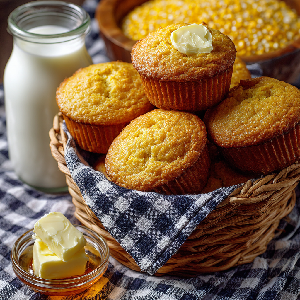 recipe for cracker barrel corn muffins