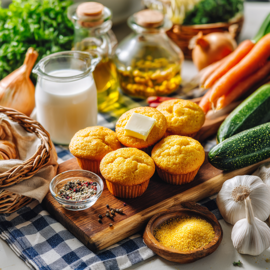 recipe for cracker barrel corn muffins