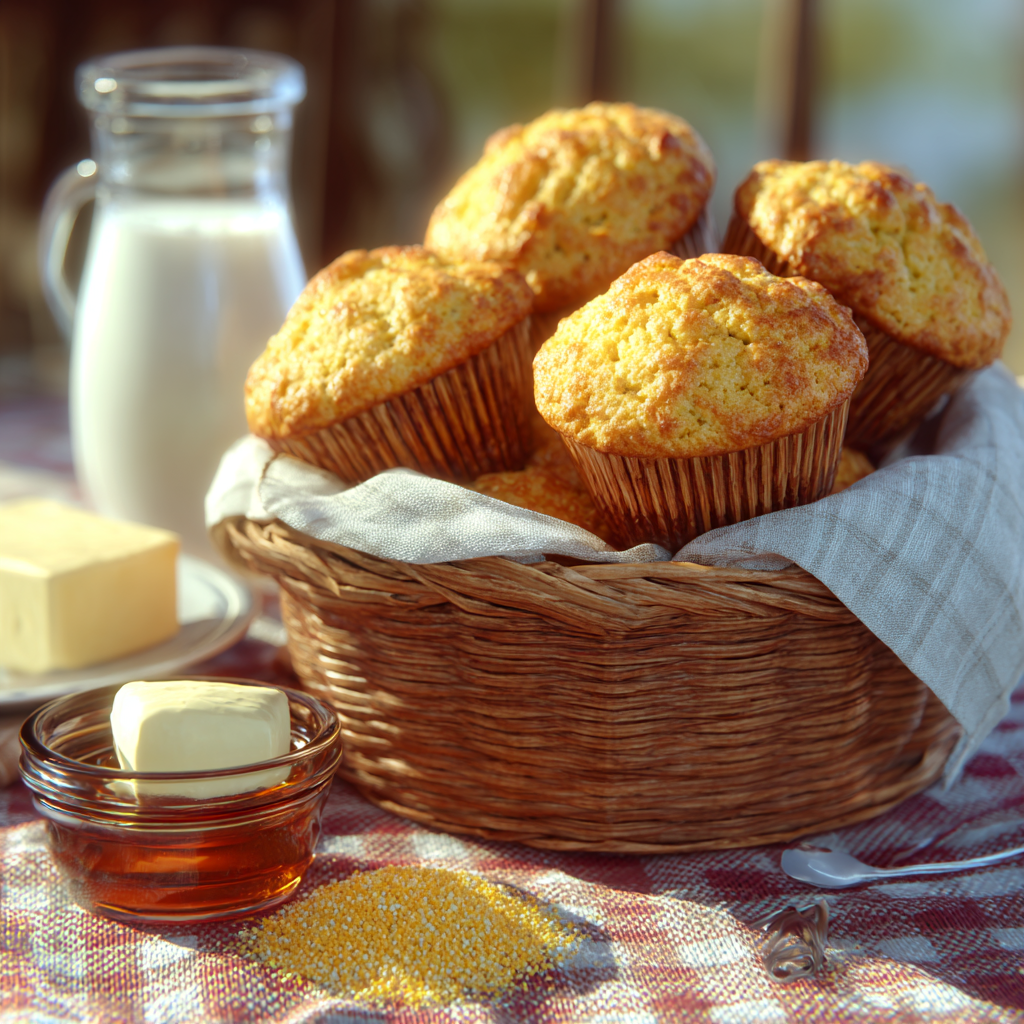 recipe for cracker barrel corn muffins