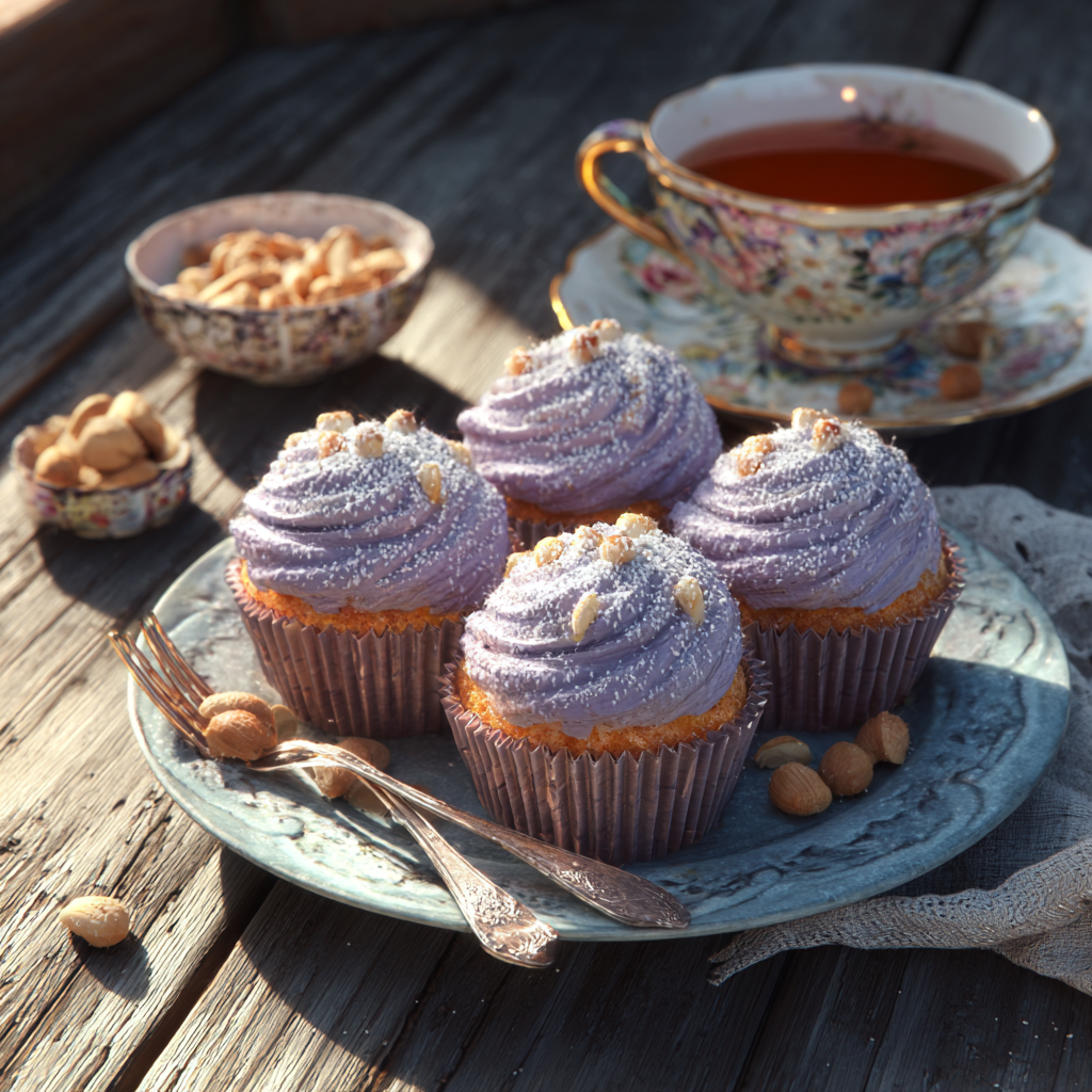 taro cupcakes recipe