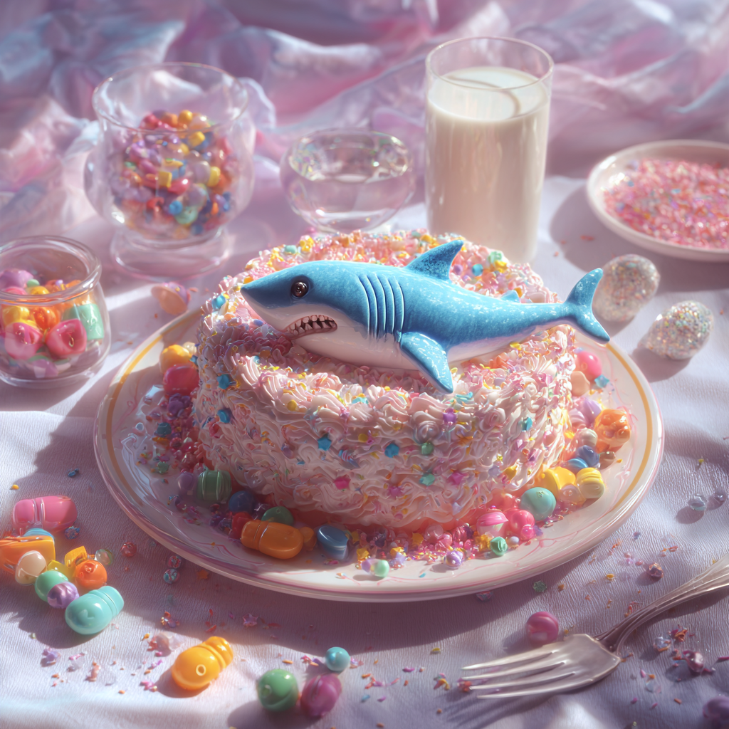 baby shark cake