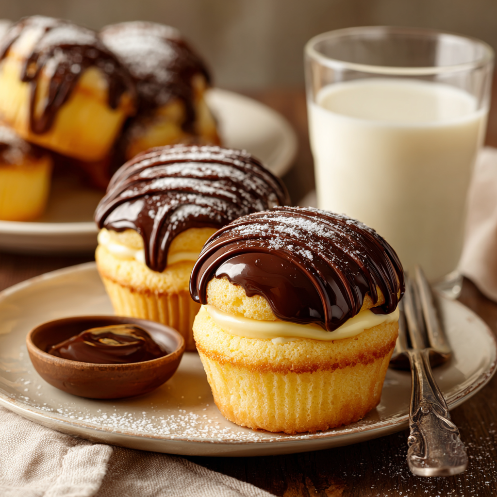 boston cream cupcakes recipe