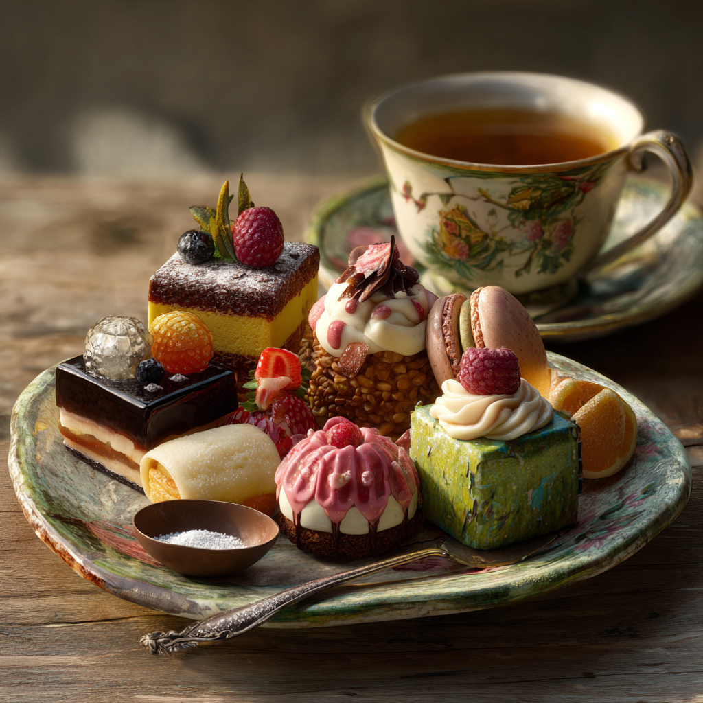 cakes and mini cakes