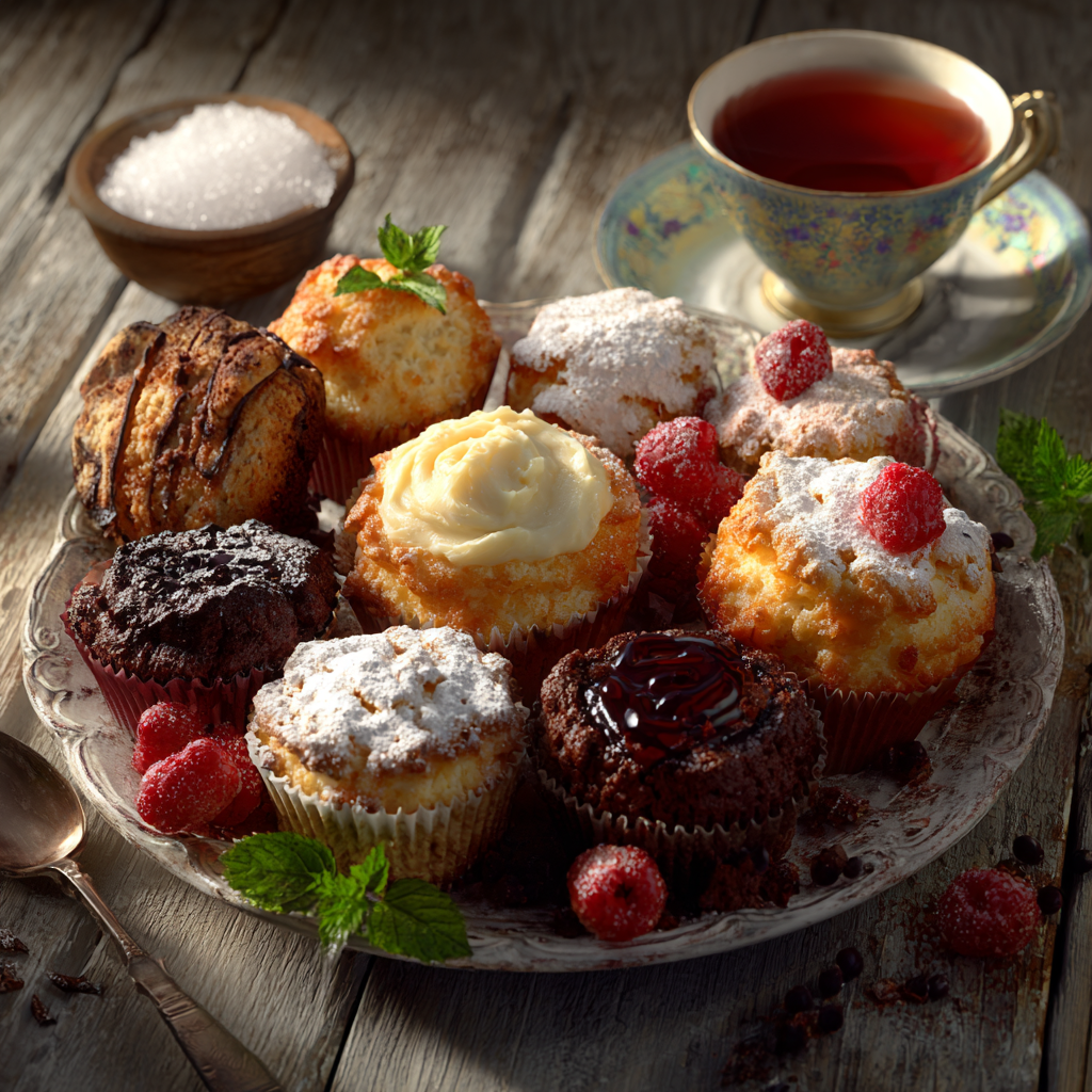 cakes and mini cakes