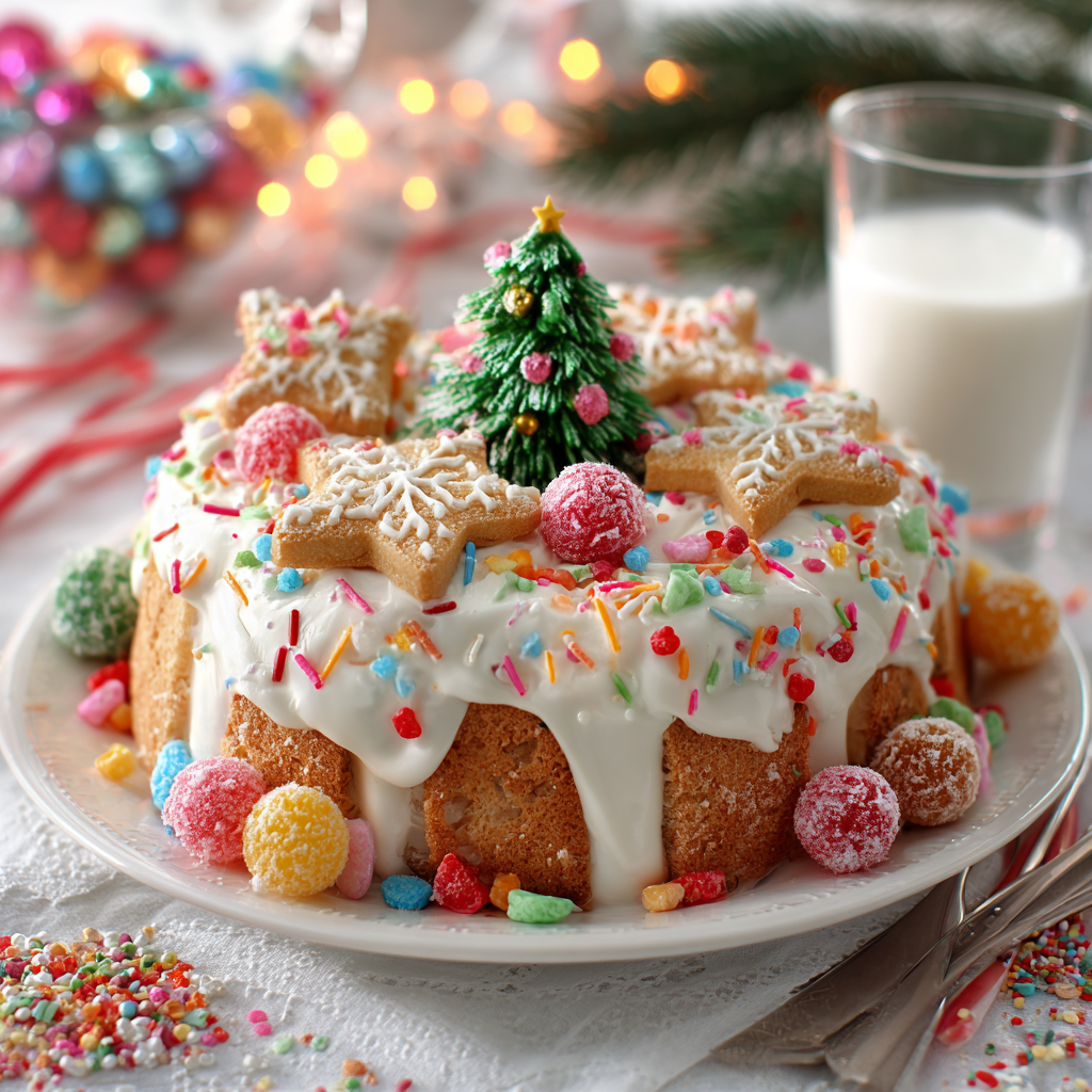 christmas tree cake dip