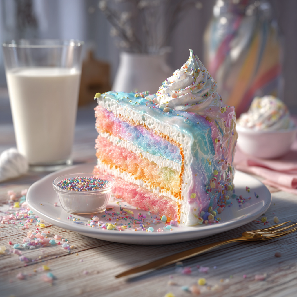 cotton candy cake