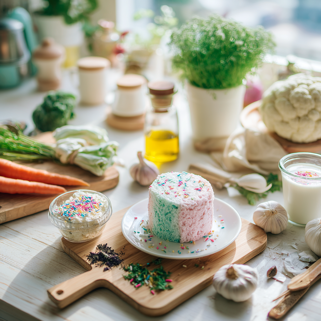 cotton candy cake